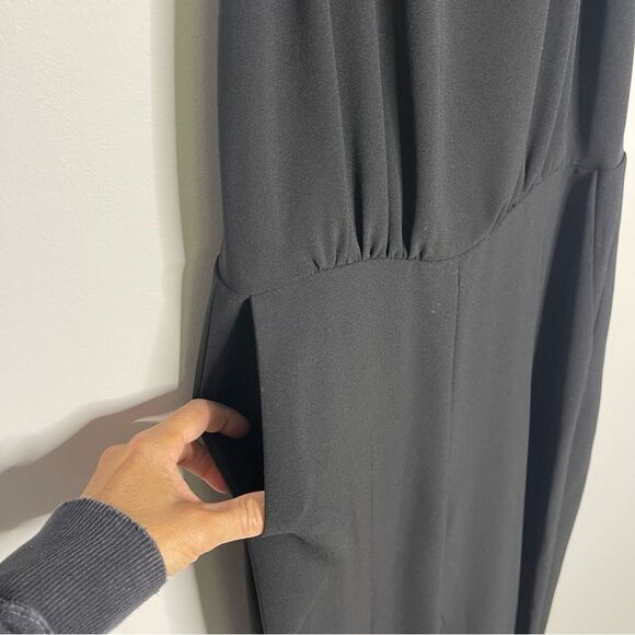 $395 The Kooples back cut out Jumpsuits with metal chain accent NWT SMALL - Picture 10 of 10